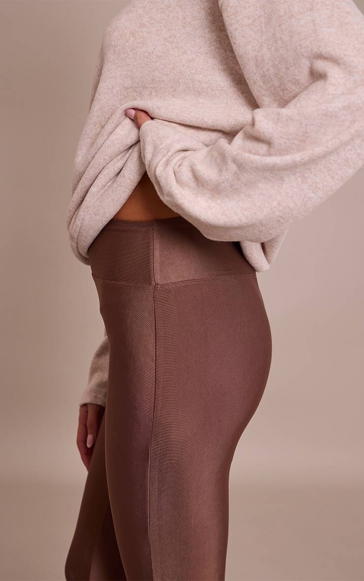 Espresso Legging En Polyamide