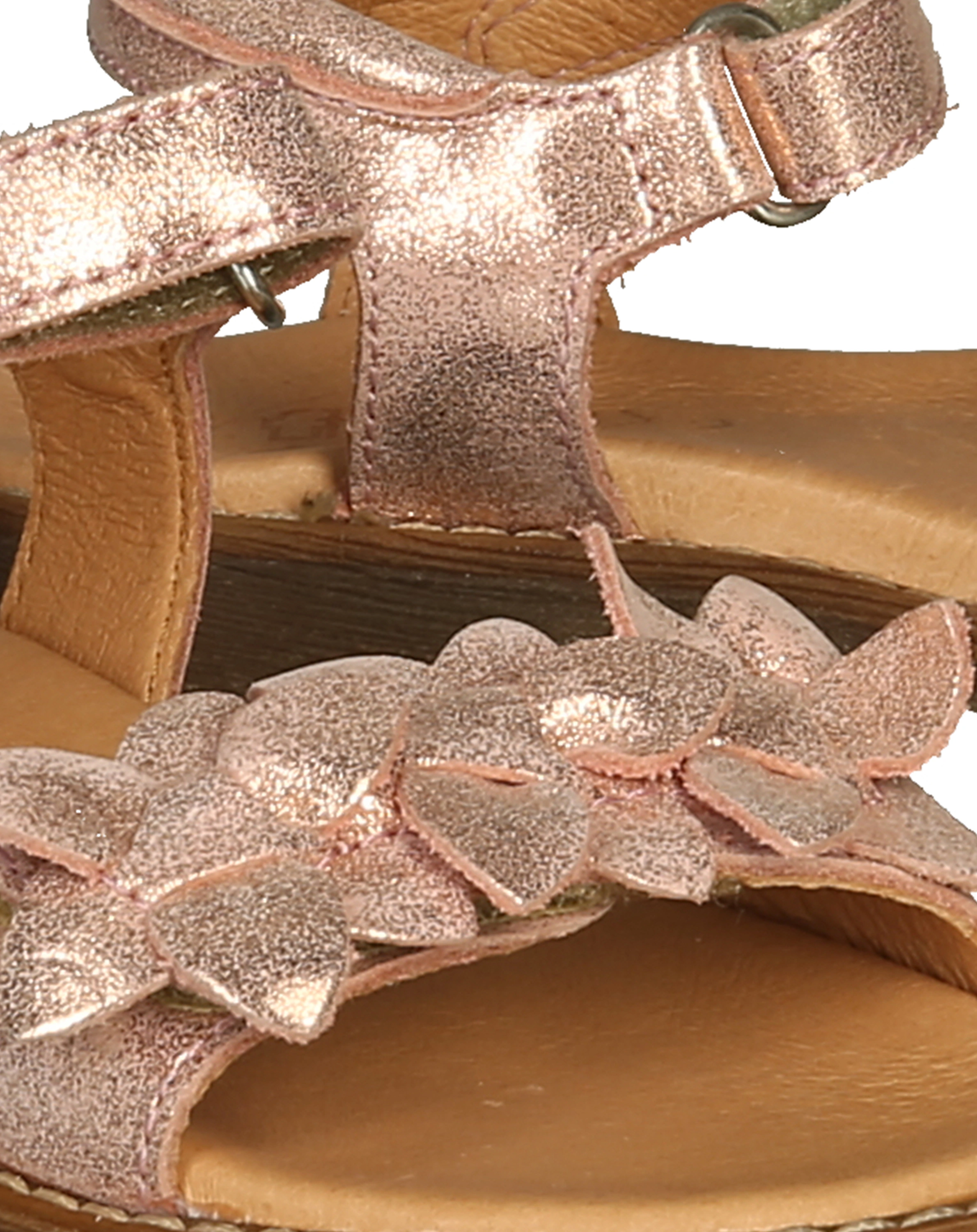 Sandale LORE FLOWERS in pink shine