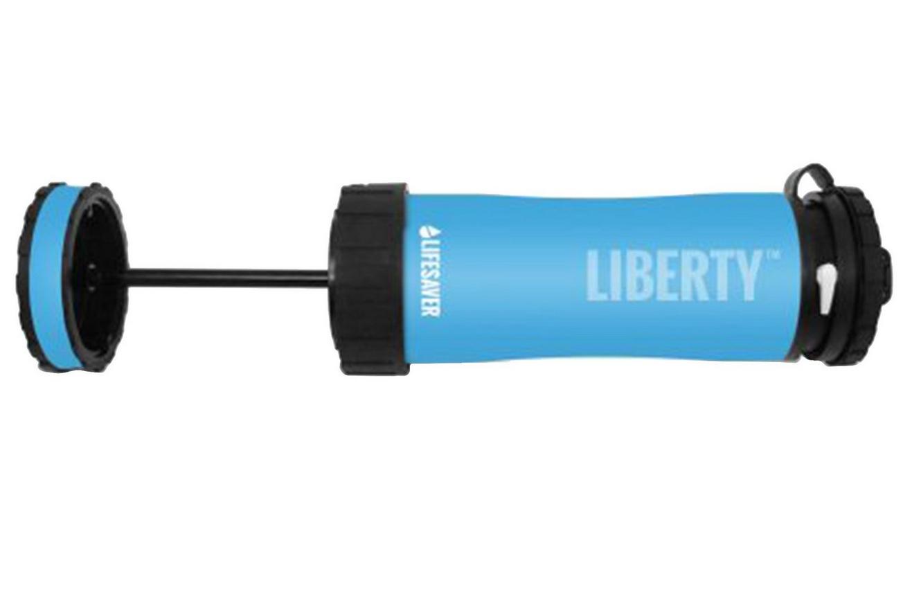 LifeSaver Liberty™ waterfles met filter, blauw