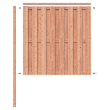 Schutting volgpakket Douglas hout 1,9 m lang