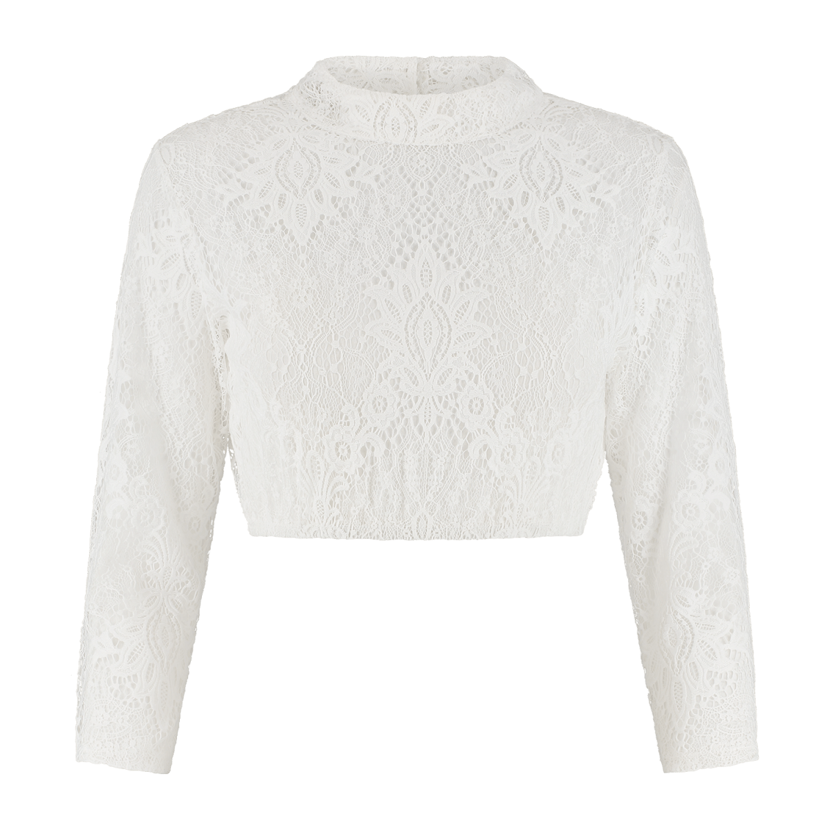 Oktoberfest Blouse Wit Dames Kant