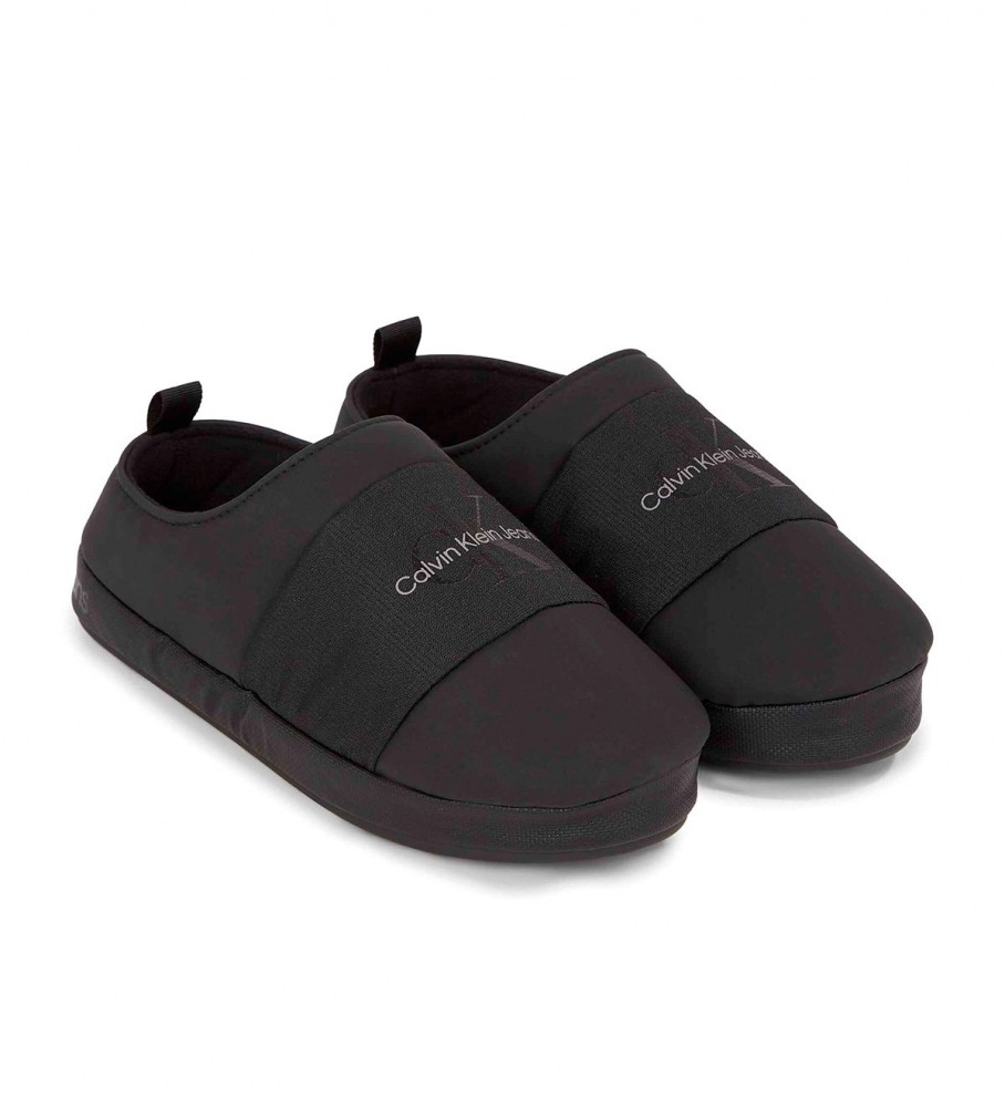 Macacão Calvin Klein Jeans Slippers Home Preto