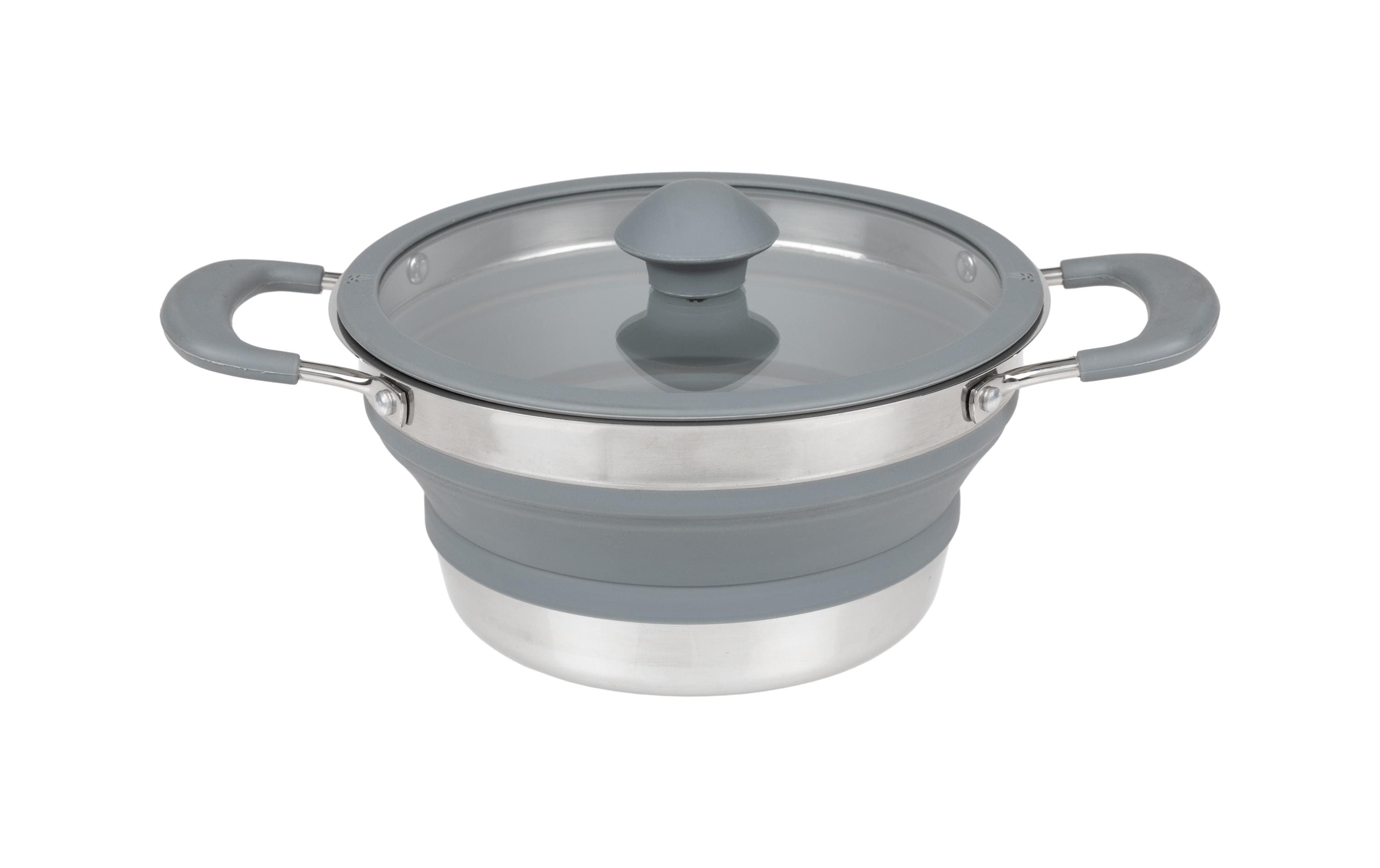 Kochtopf faltbar, 1.5 LPraktischer Outdoor-Kochtopf