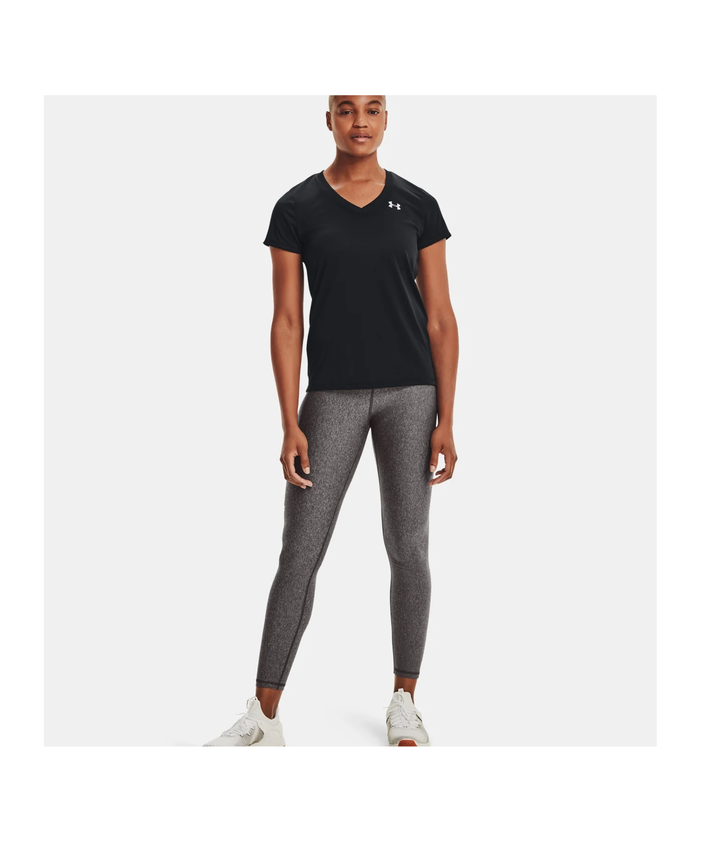Under Armour Tech V-Neck T-Shirt Damen F002