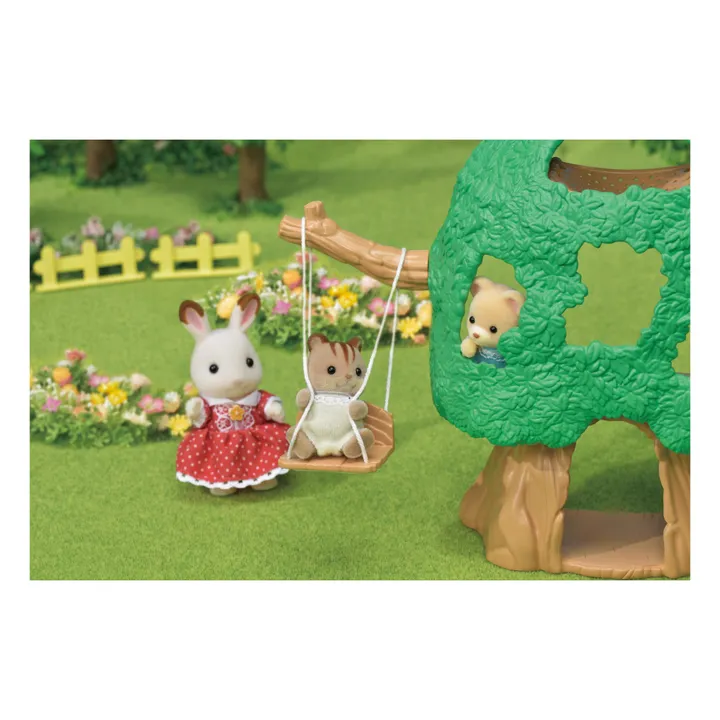Sylvanian Families Cabane des bébés et bébé écureuil