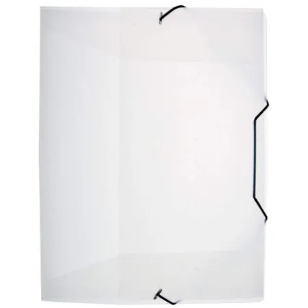 Idena Heftbox, DIN A4, Gummizug, PP, transparent
