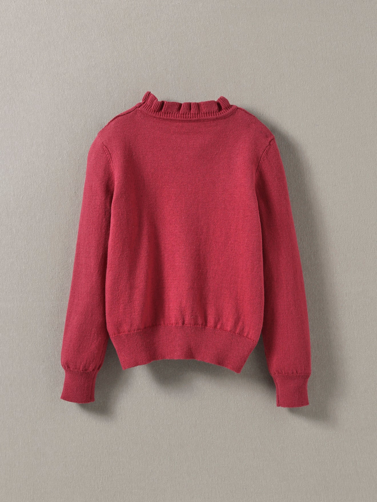 Pull Fille coton et cachemire