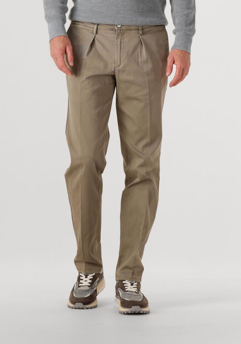 khaki profuomo joggingbroek trouser rf