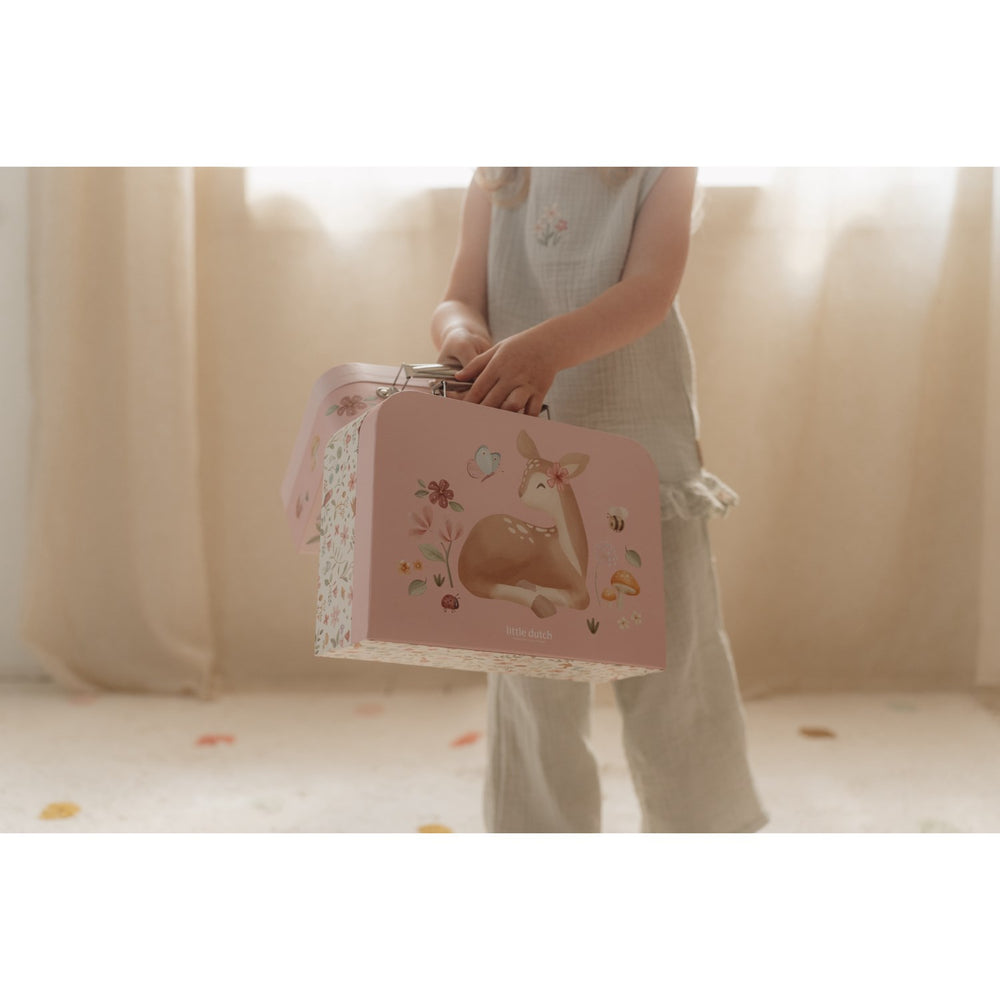 Køb Little Dutch Fairy Garden Pink Kuffertsæt