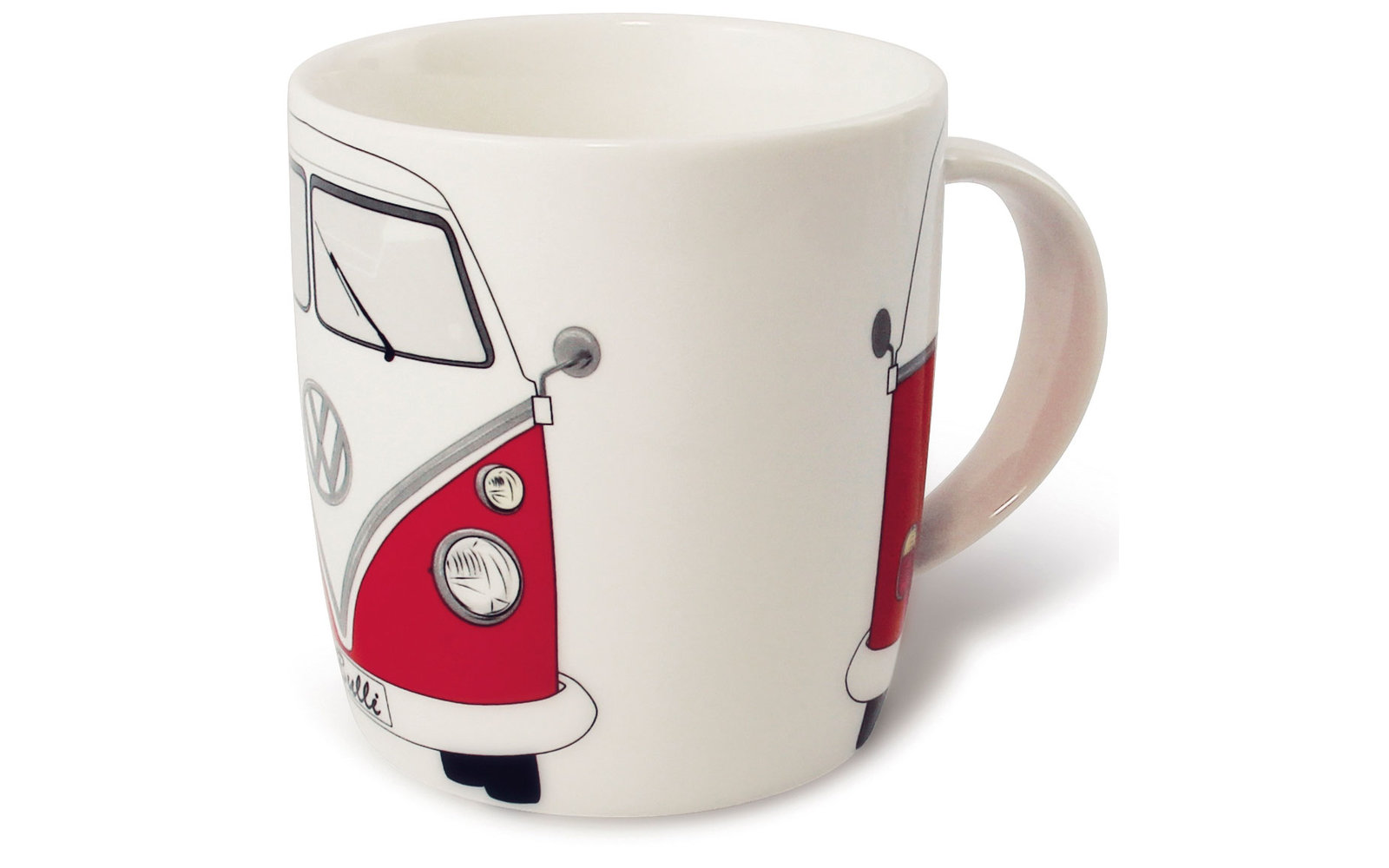 VW Collection T1 Bulli Kaffeetasse 370 ml rot