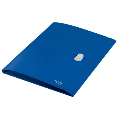 Leitz - chemise à 3 rabats - A4 - pour 150 feuilles - bleu