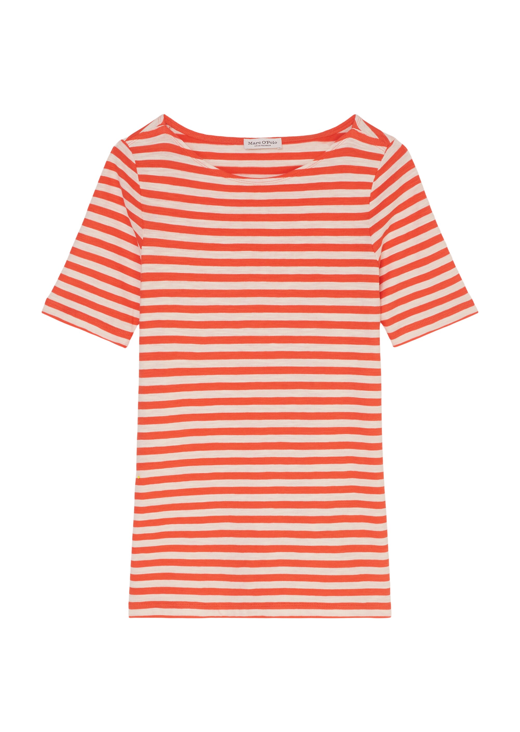 Gestreiftes T-Shirt slim aus Organic Cotton-Jersey
