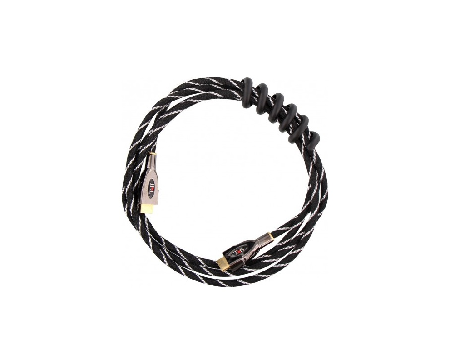 ORGANIZADOR DE CABOS TNB CLIPTWISTBK PRETO PK2 TWISTED