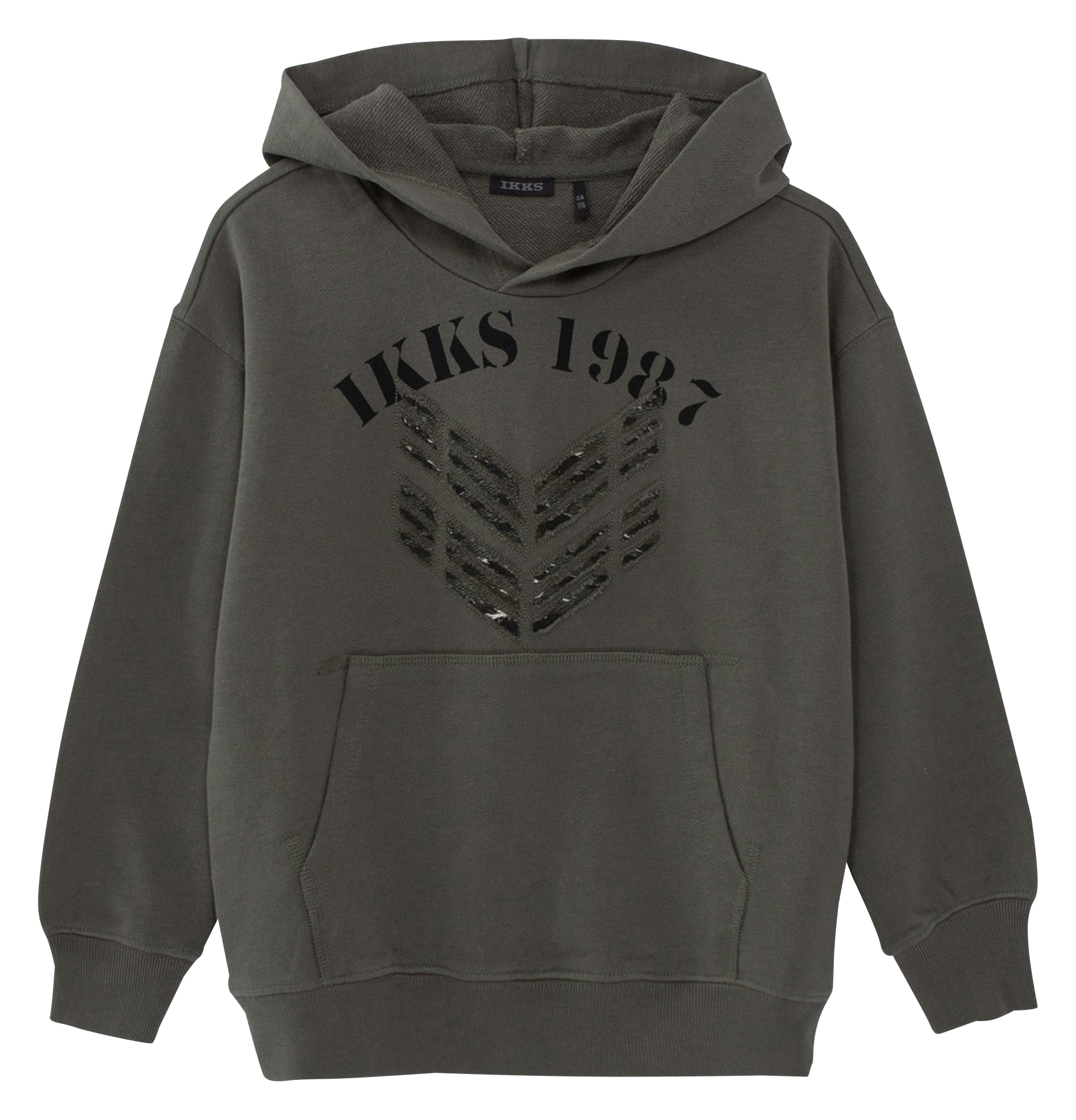 Sweat en coton | Kaki