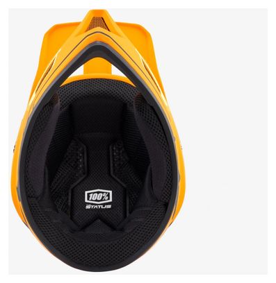 Casque intégral 100% Status Caltec Orange / Noir