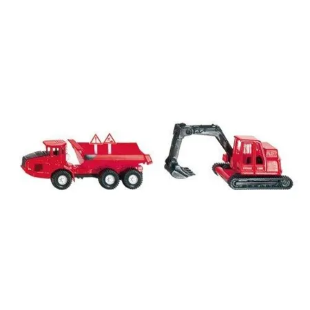 SIKU 1648 Dumper mit Bagger