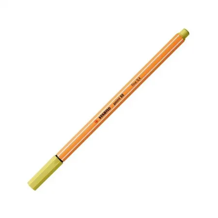 Fineliner - STABILO point 88 - Einzelstift - senf