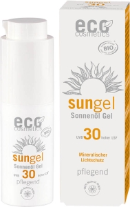 Eco cosmetics Sonnengel Gesicht LSF 30, 30ml