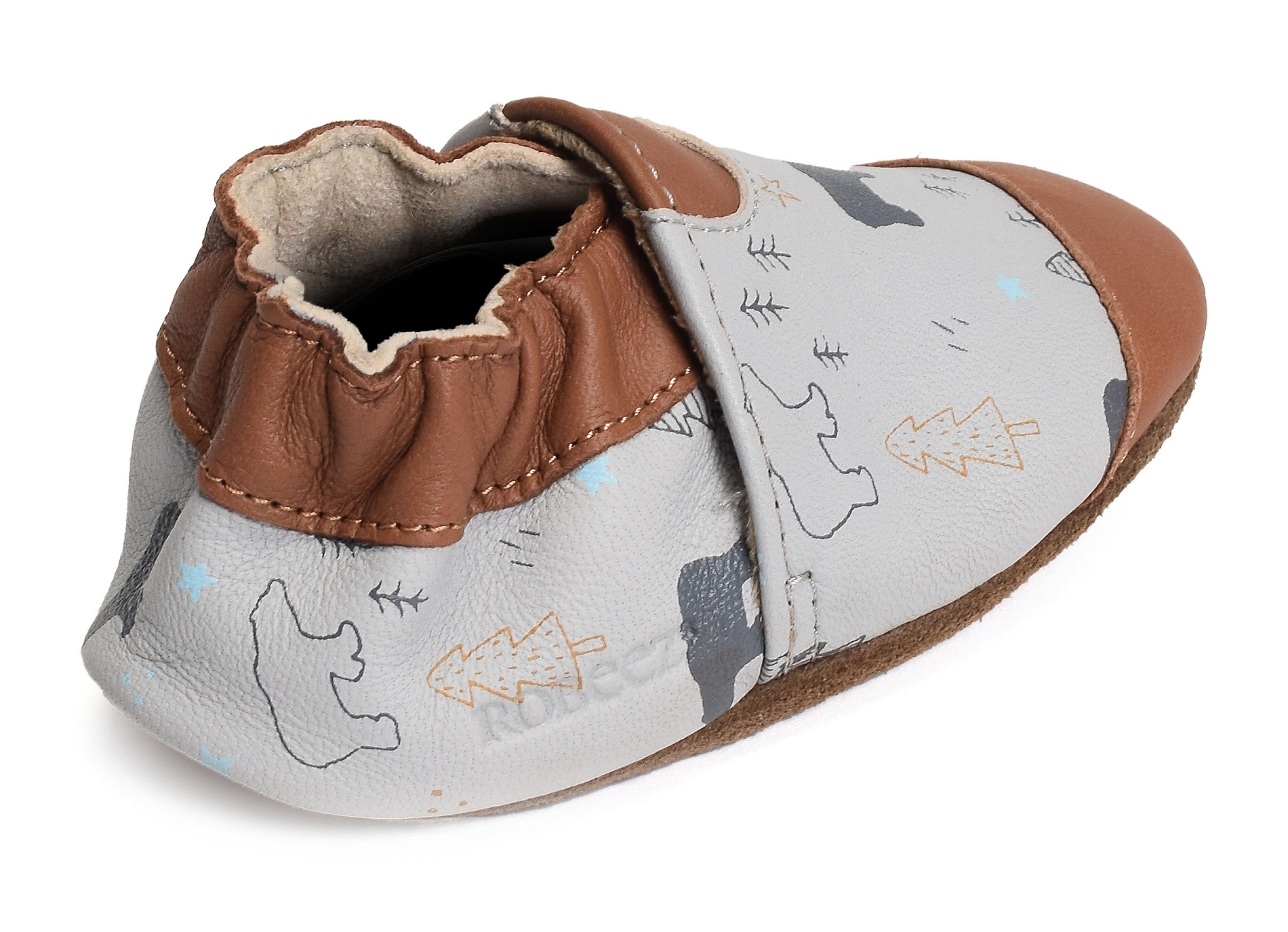 Wintering bear gris marron