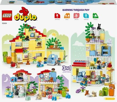 LEGO Duplo Town 10994 3-I-1 Familiehus