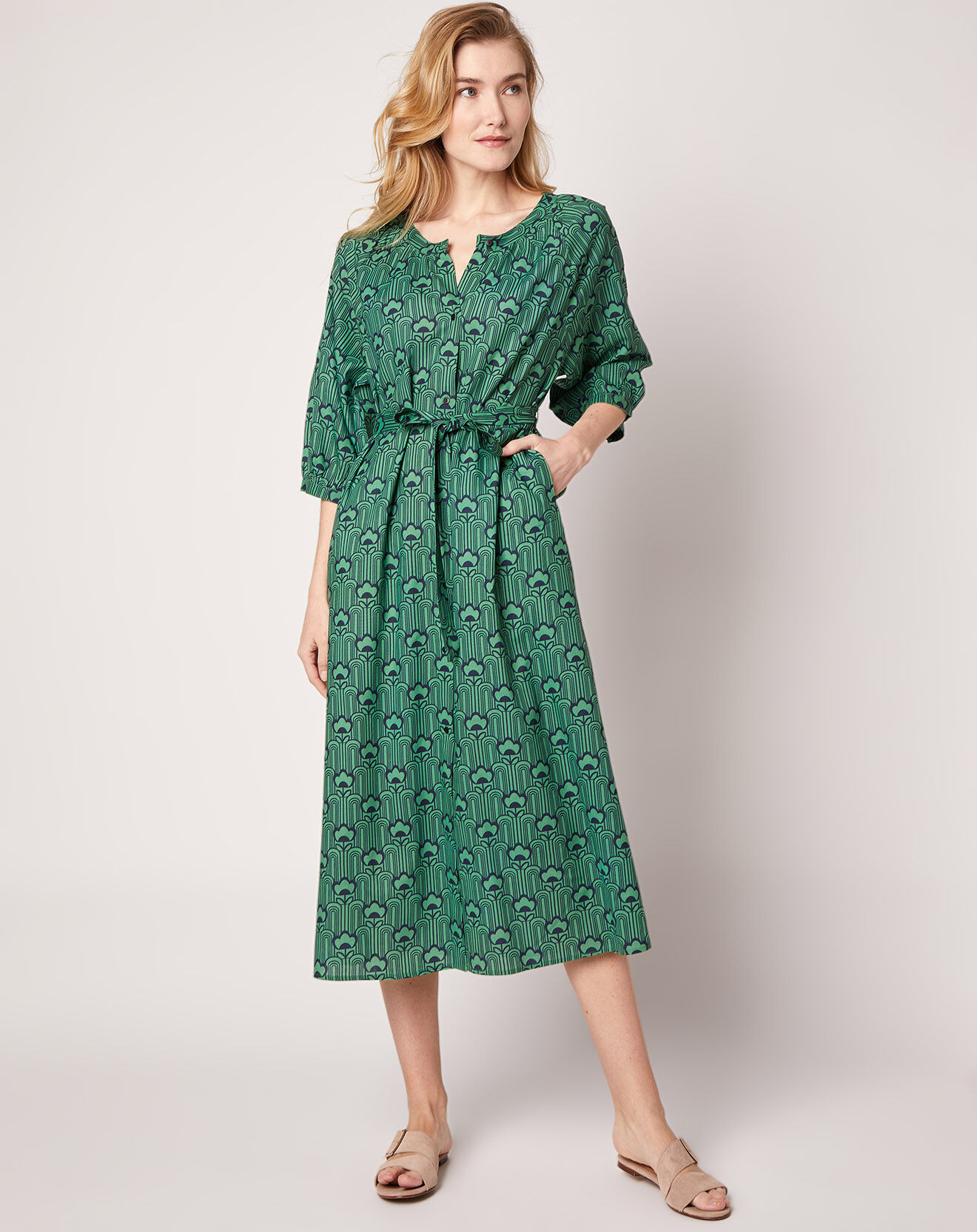 An'ge Robe Ocelito theresa vert