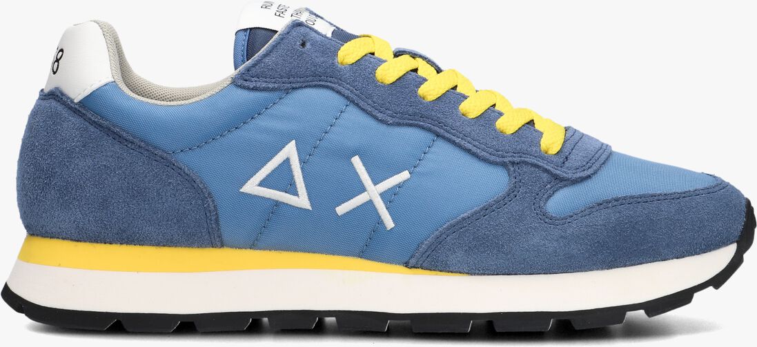 SUN68 blauwe sun68 lage sneakers tom solid nylon men