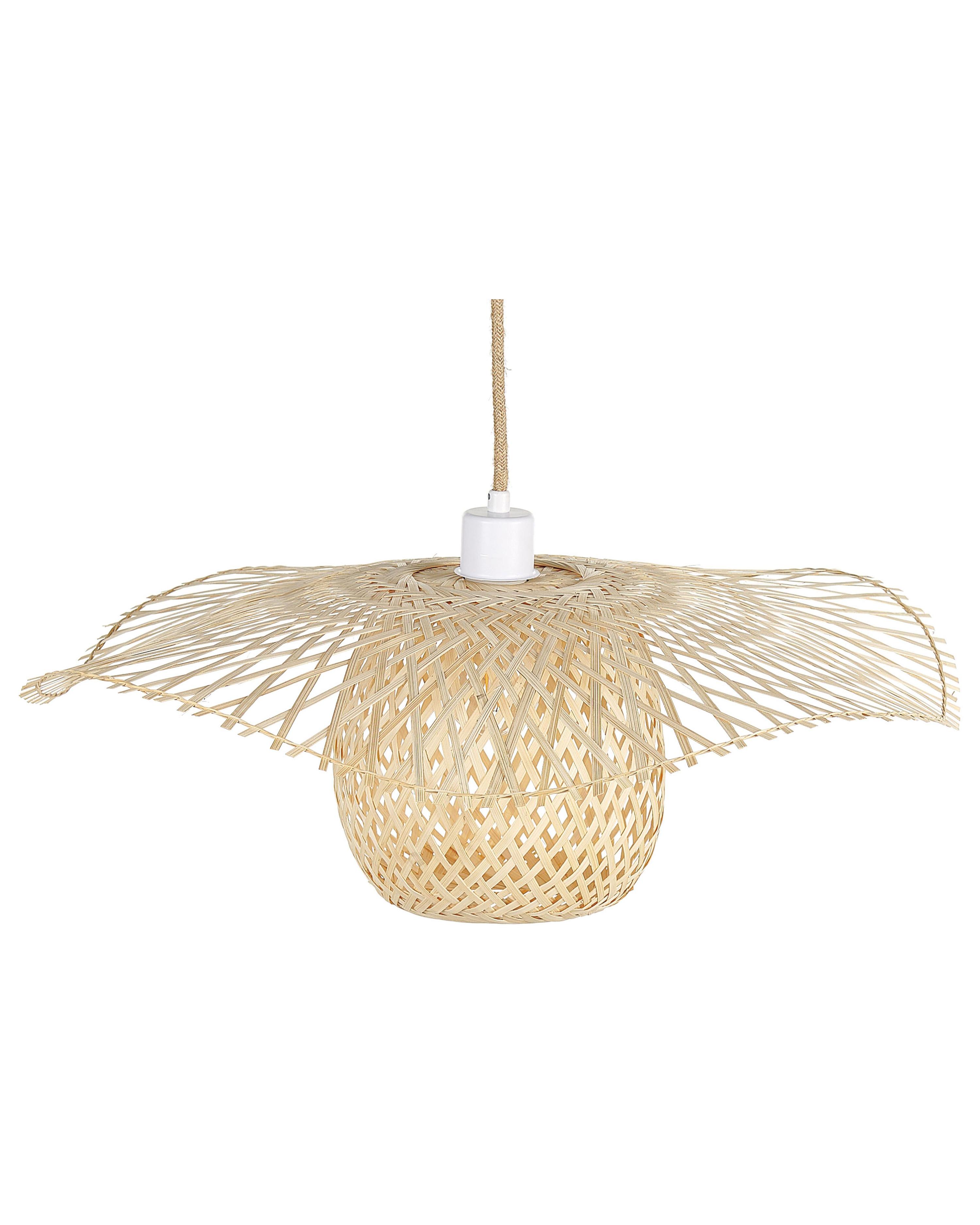 Hanglamp BONITO Bamboehout Lichtbruin