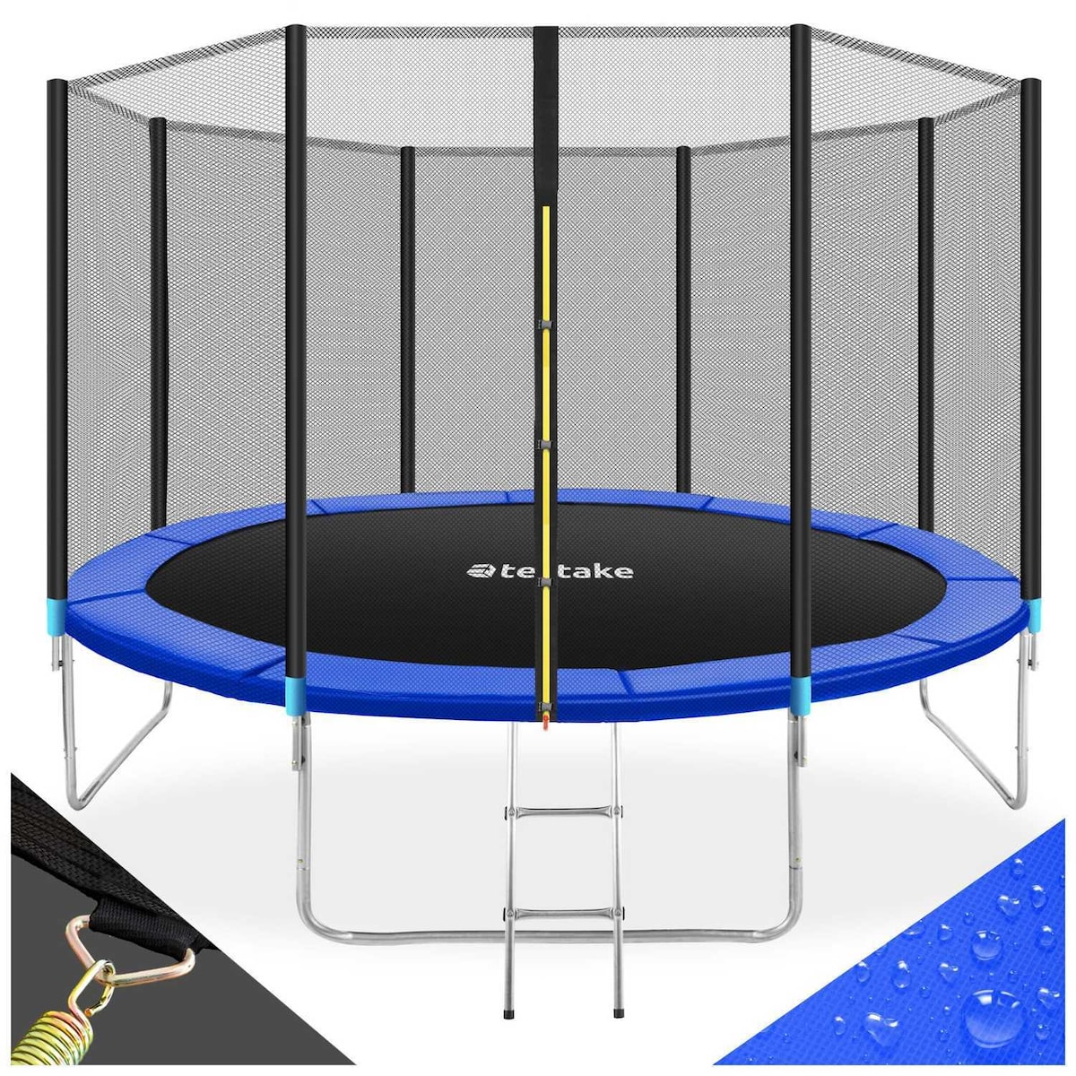 Trampoline med beskyttelsesnett - 366 cm