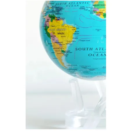 MoveGlobes Political Map Blue 15,2 cm