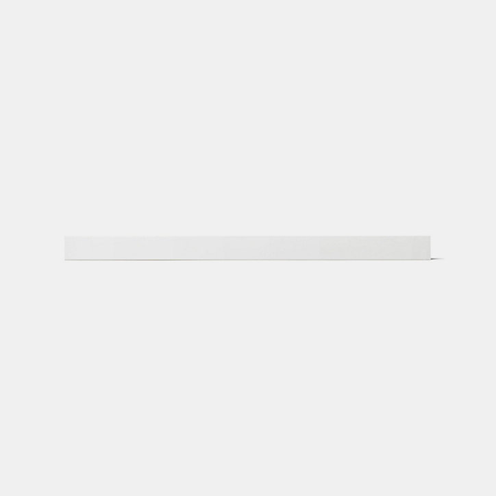 Bandeau de four Garcinia blanc brillant l. 59,7 cm x H. 5,8 cm GoodHome