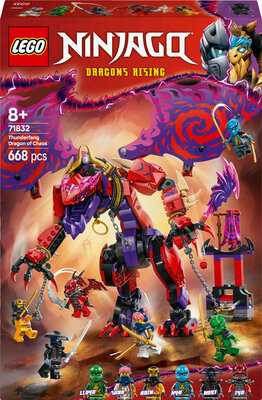 LEGO Ninjago 71832 Kaosdragen Thunderfang