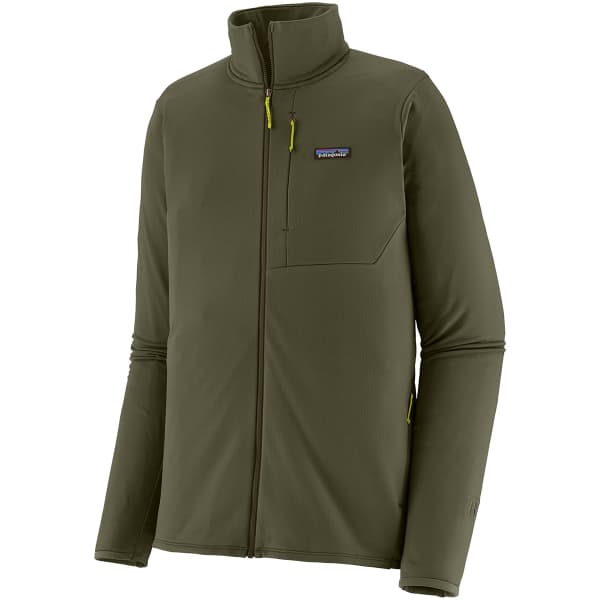 Veste polaire randonnée PATAGONIA M'S R1 THERMAL JKT PINE NEEDLE GREEN