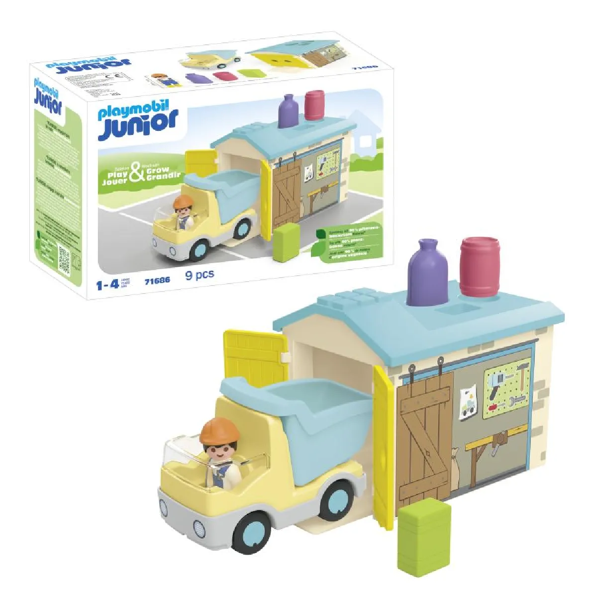 Playmobil® PLAYMOBIL 70184 Ouvrier avec Camion