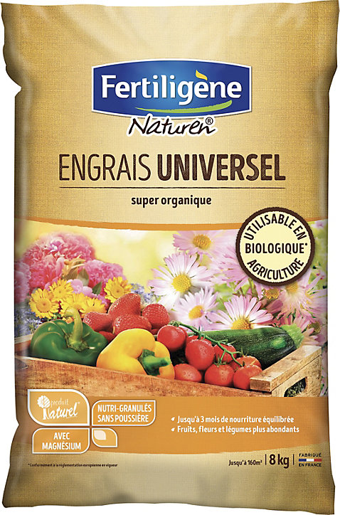 Engrais universel super organique Naturen 8kg