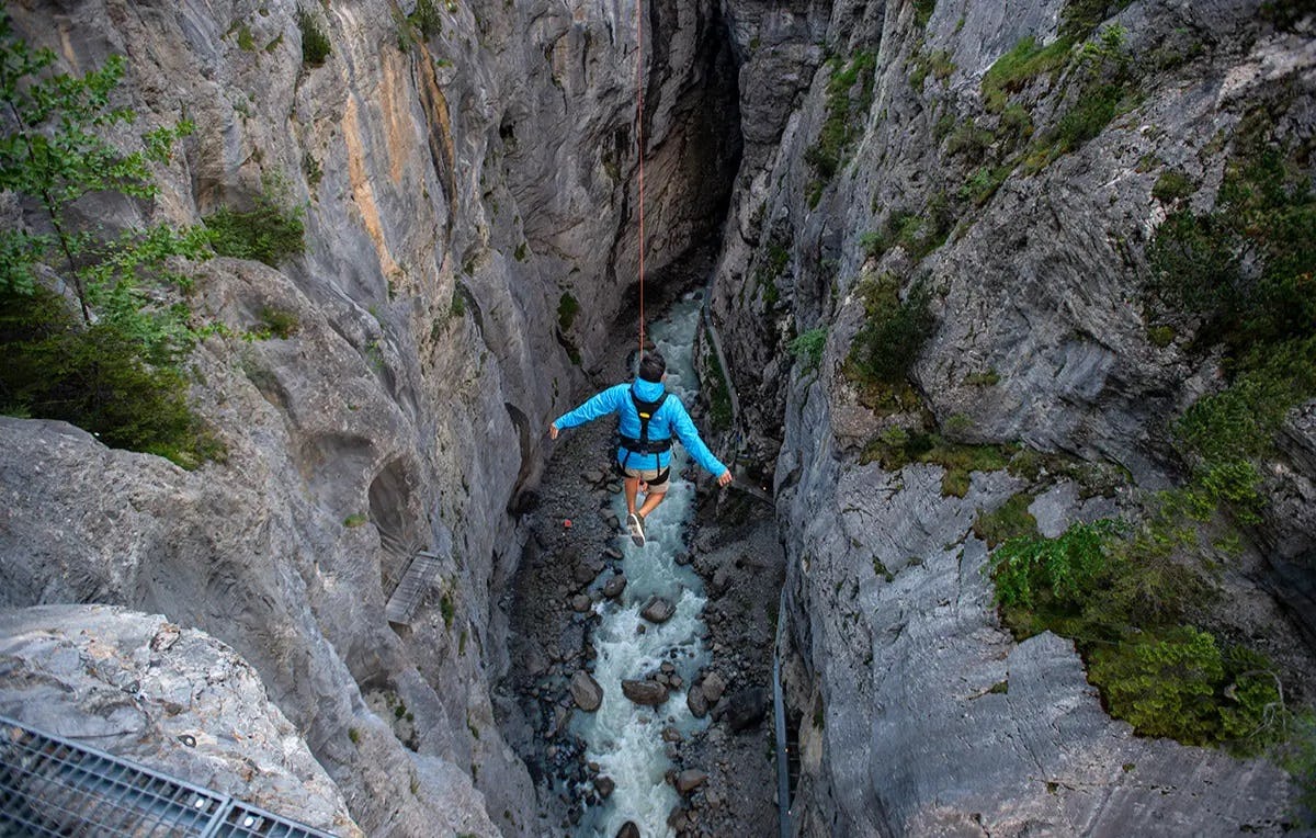 Canyon Swing Interlaken verschenken