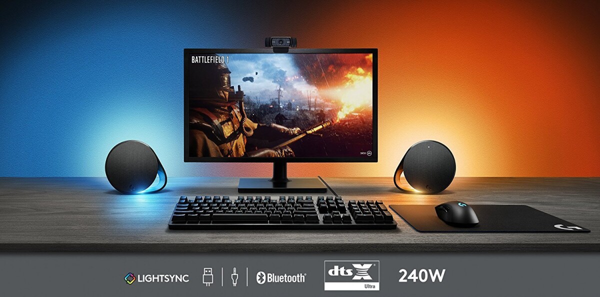 Logitech G560 Lightsync - Pc Gaming Højtalere