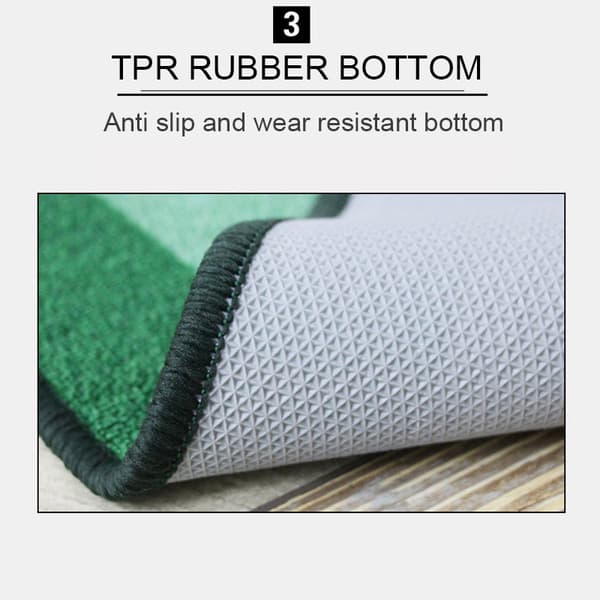 INF Golf Practice Carpet Green Mat  Style 2