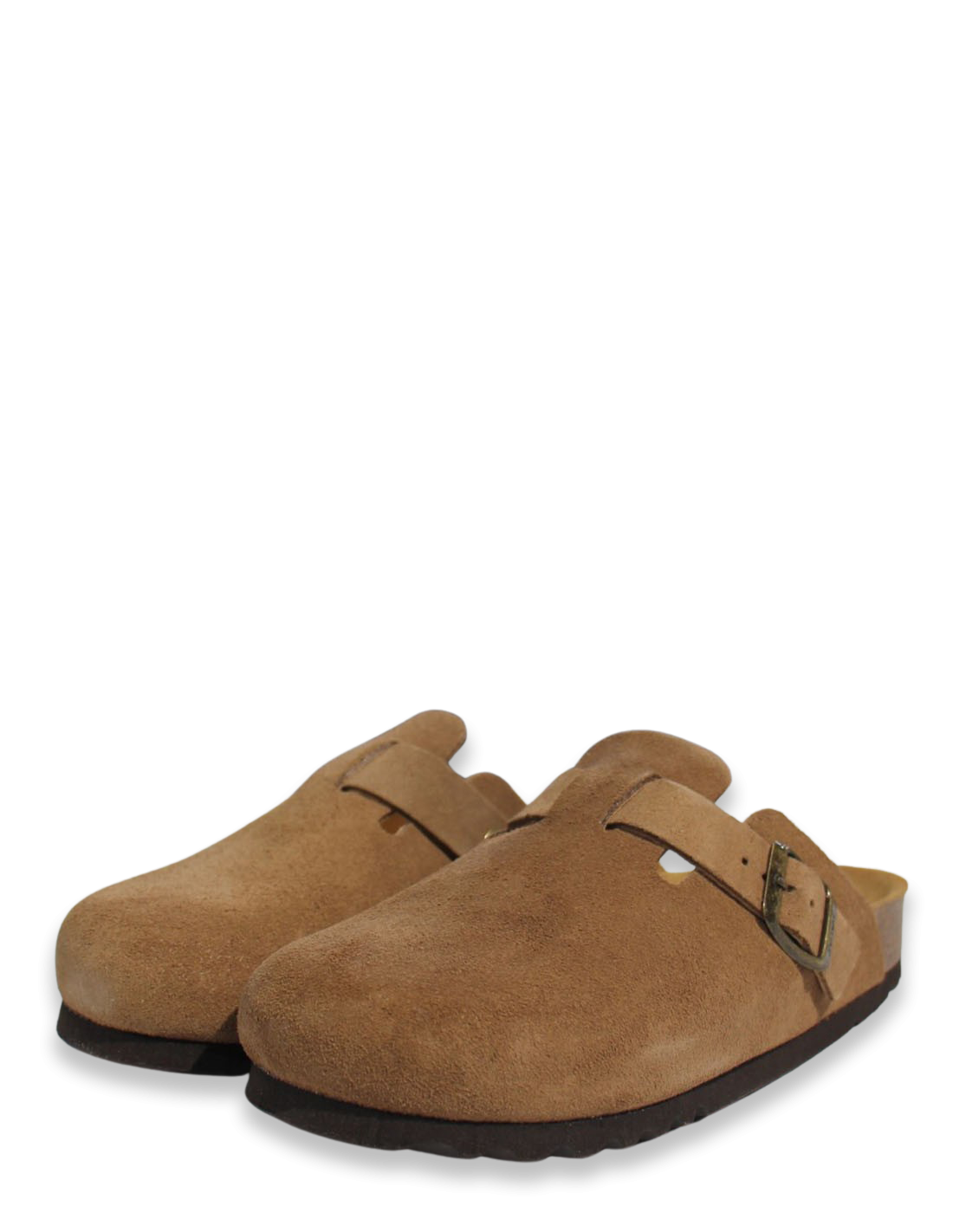 scholl Sabots Femme FAE Daim Taupe