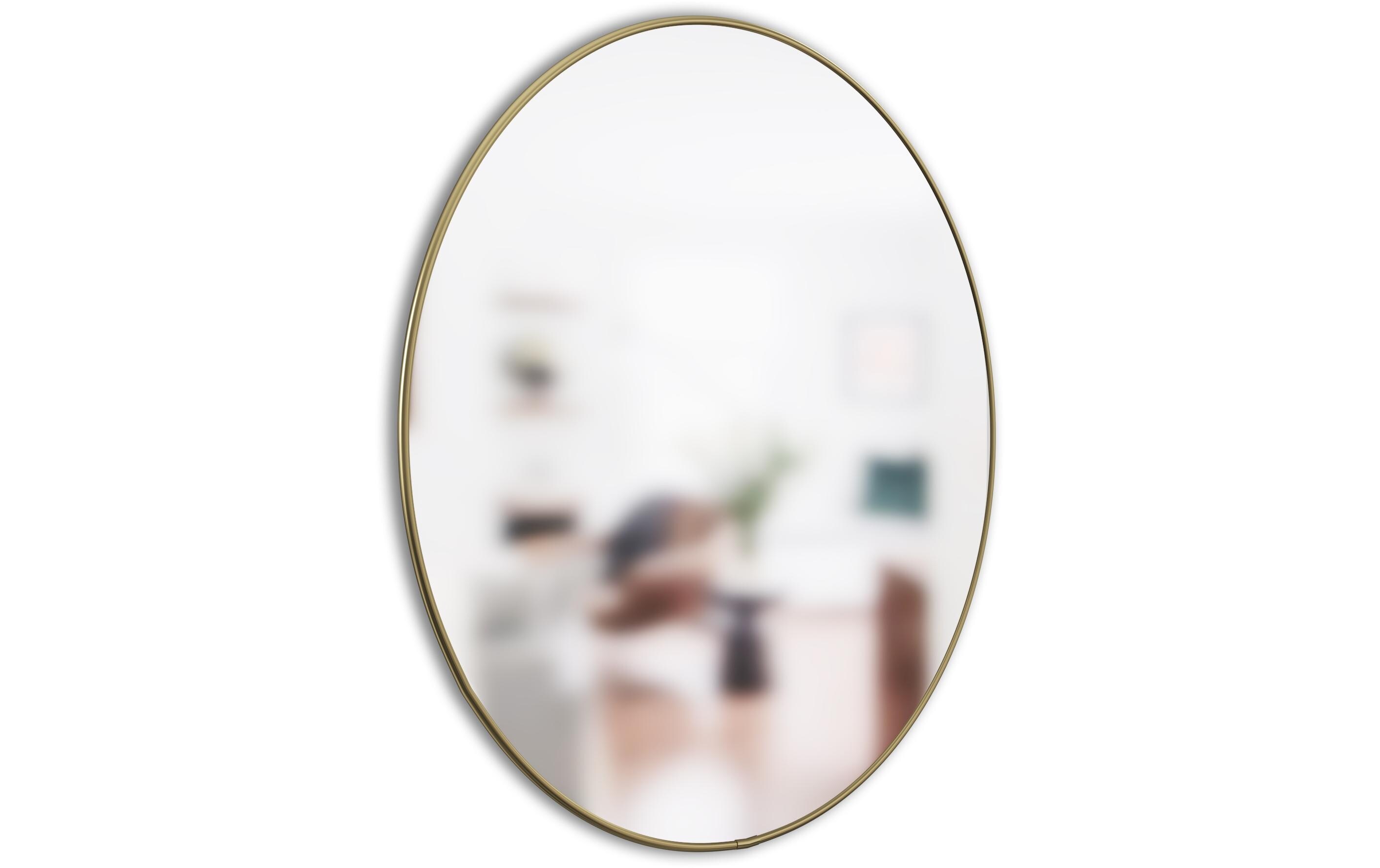 Spiegel Hubba 86 cm, messingfarben<br>Runder Wandspiegel