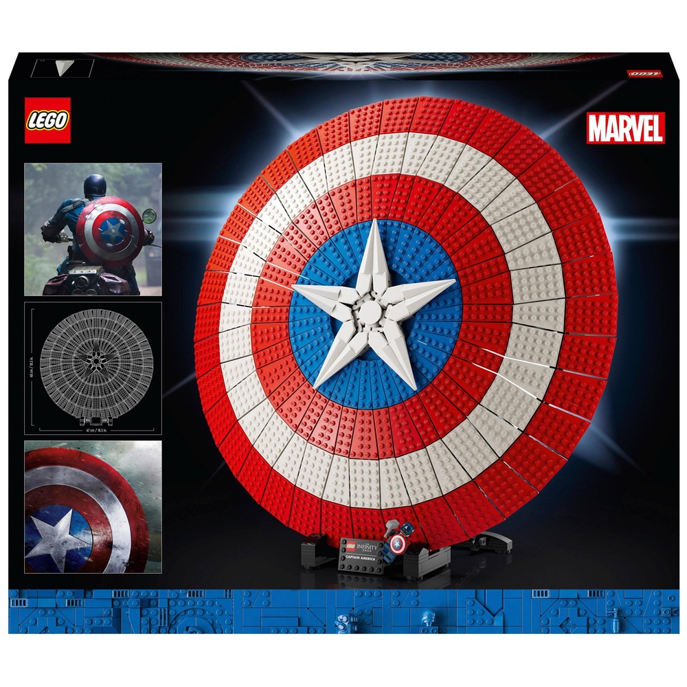 LEGO Marvel 76262 Captain Americas Schild Avengers Set