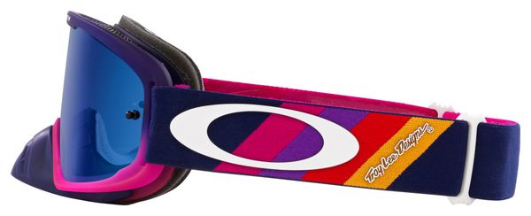 Masque Oakley O-Frame 2.0 PRO MTB Troy Lee Design Navy Stripes / Black Ice Iridium / Ref : OO7117-16