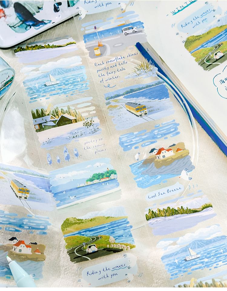Daydilon - Scenery Masking Tape (diverse ontwerpen)