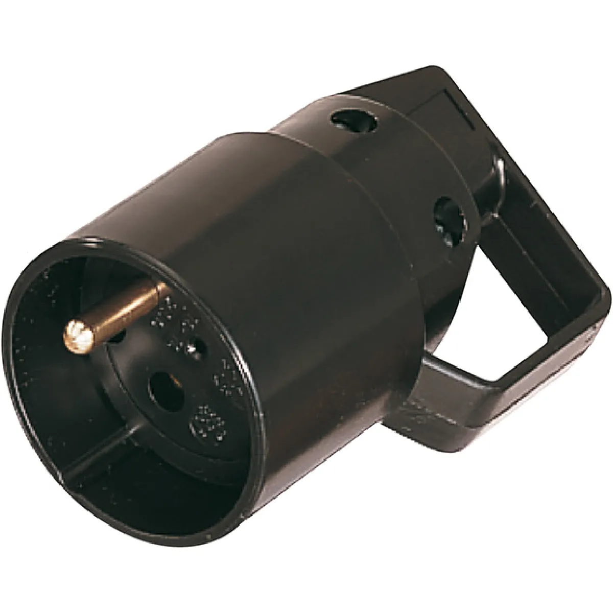 Lebenoid Fiche femelle 2P+T 16A IP40 - Noir