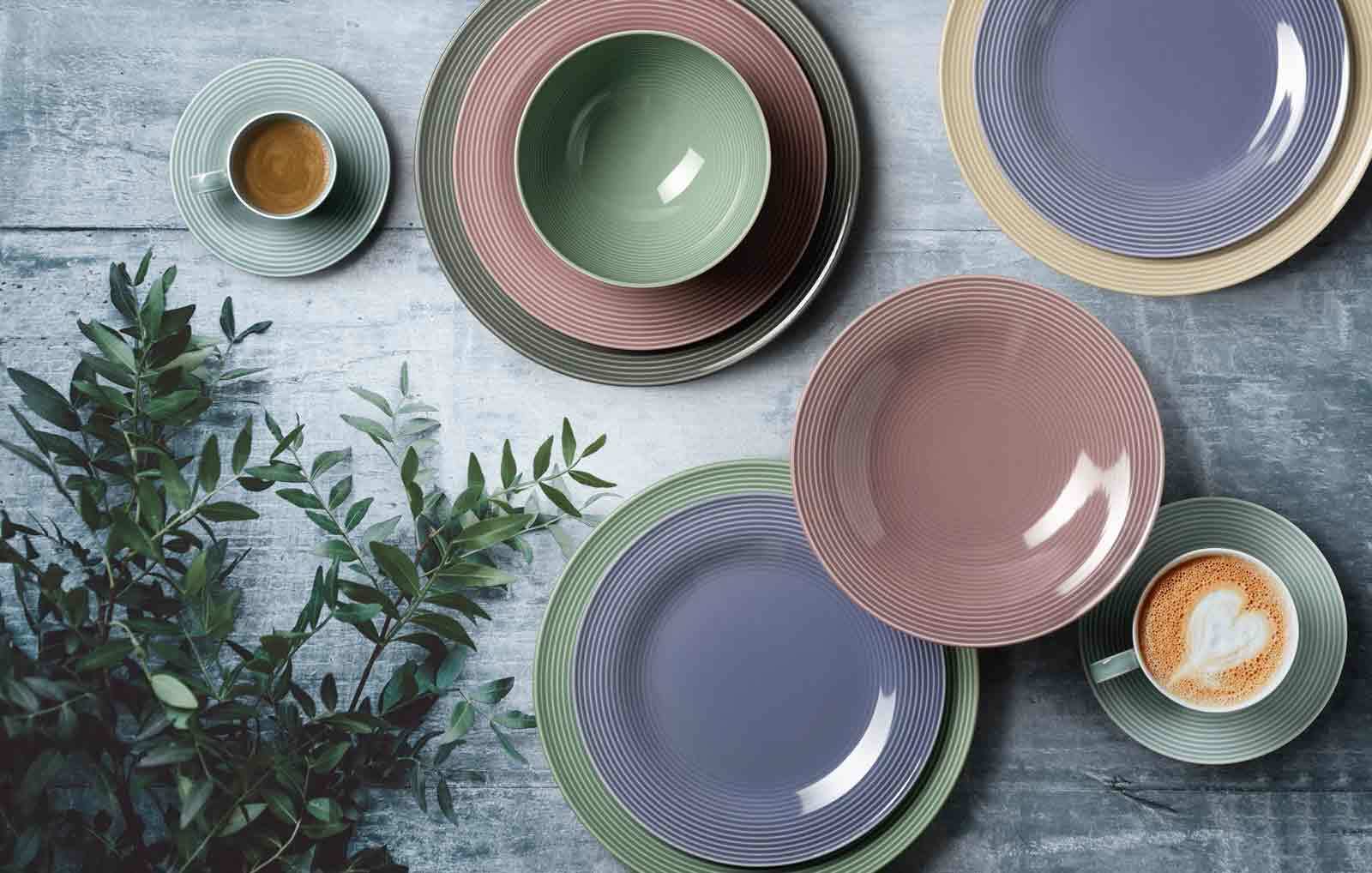 Seltmann Weiden Servierplatte Beat Color Glaze 35 x 28 cm