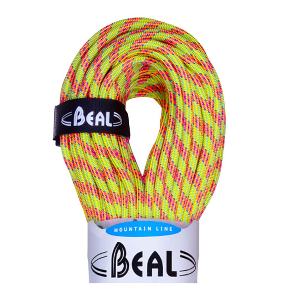 Beal ICE LINE 8.1MM 2X50M GD DC - Corde À double anis/emeraude