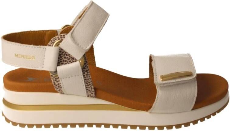 Mephisto JEANIE~CEYLAN~~~~~~~~~~~~~~~~~ Sandalen met hakDames Sandalen Wit beige