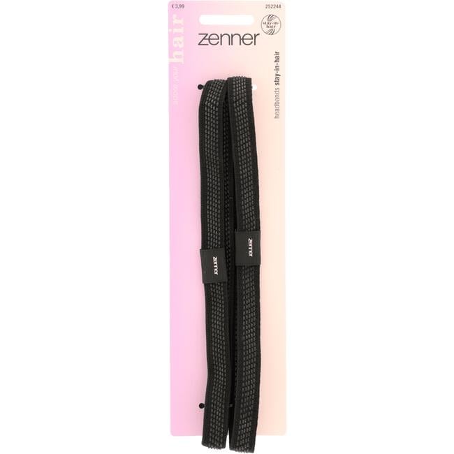 Zenner Haarband SIH Zwart 2 stuks