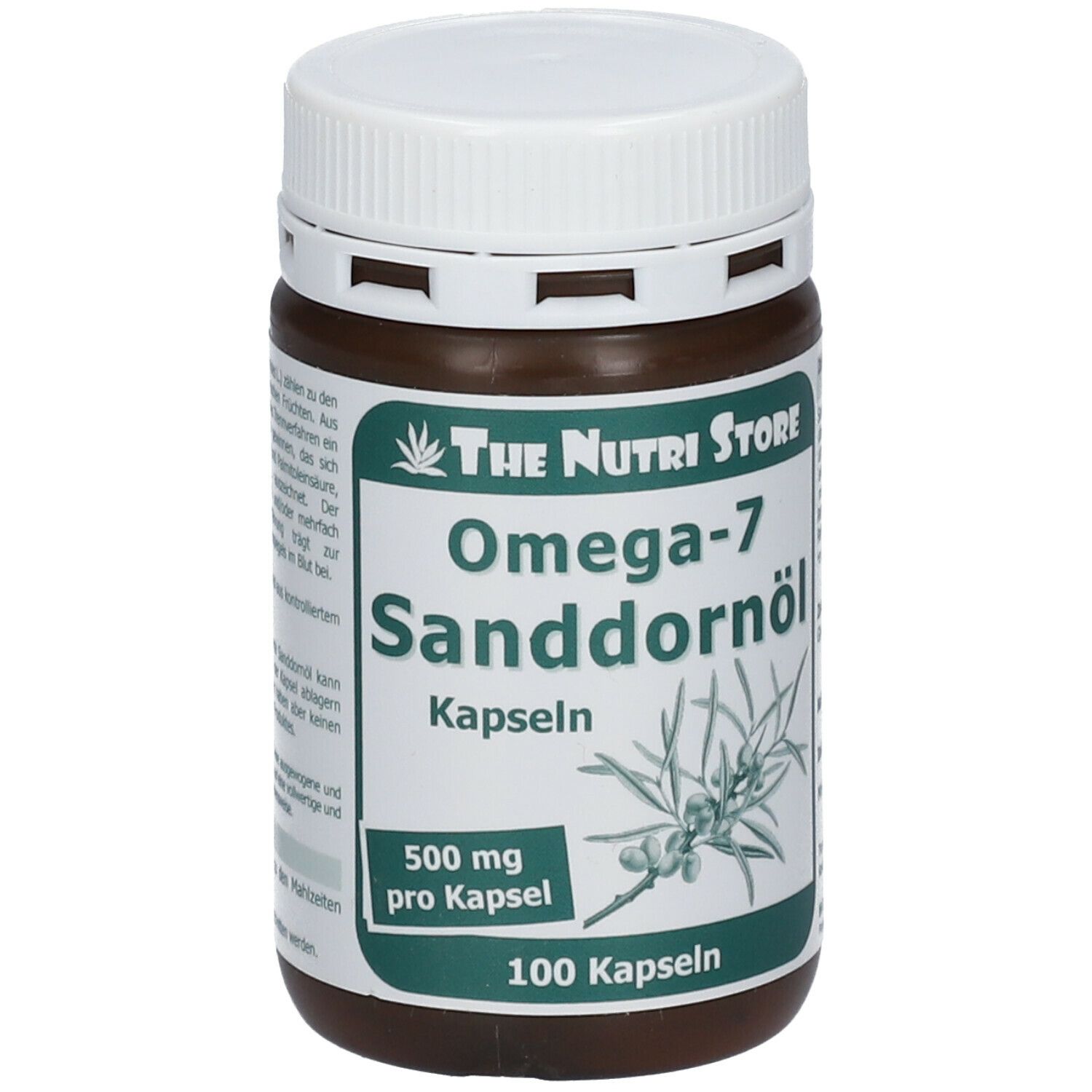 Omega -7 Sanddornöl 500 mg