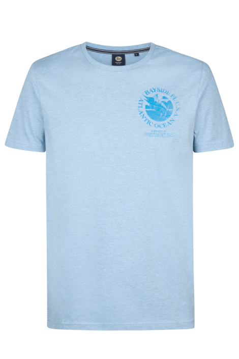 Petrol Industries blauwe heren t-shirt