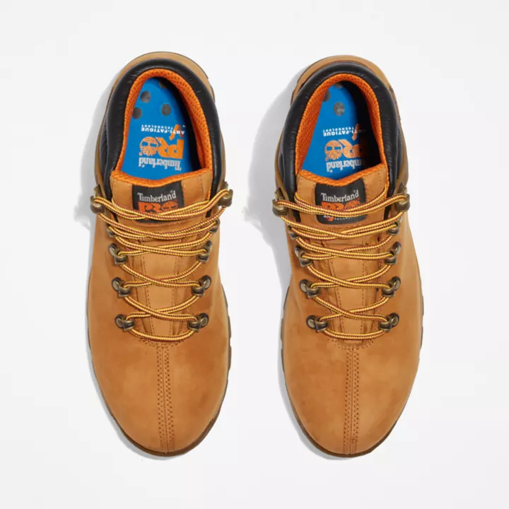 Bottine de travail à embout de sécurité Splitrock XT Timberland PRO pour homme en jaune